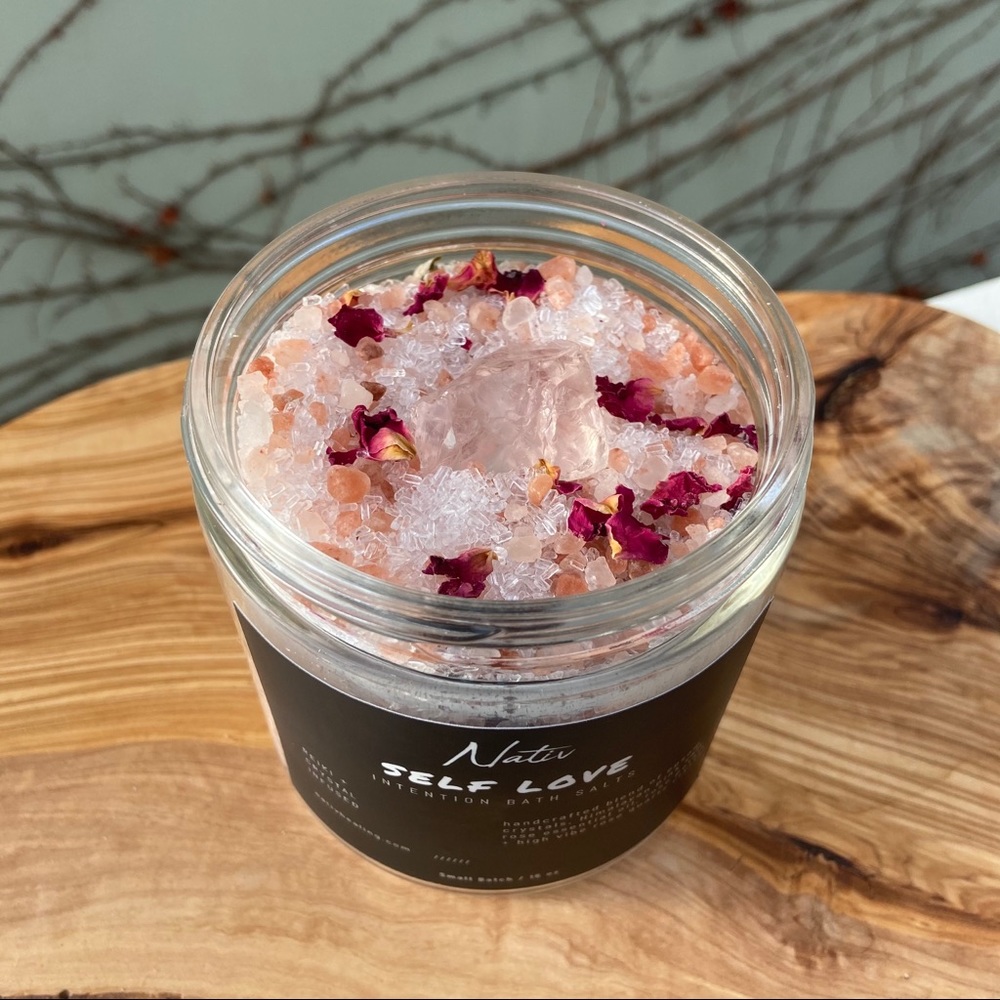 Reiki Charged Self Love Bath Salts